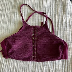 Purple Crochet Bikini